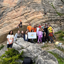 Şahin Kayası spor tırmanış faliyeti